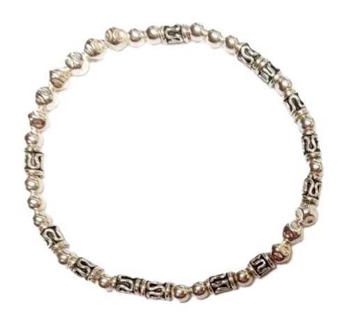 Judy Larson's Five Year Bracelet  - , Beading, Beads, Originally made as a stretch bracelet